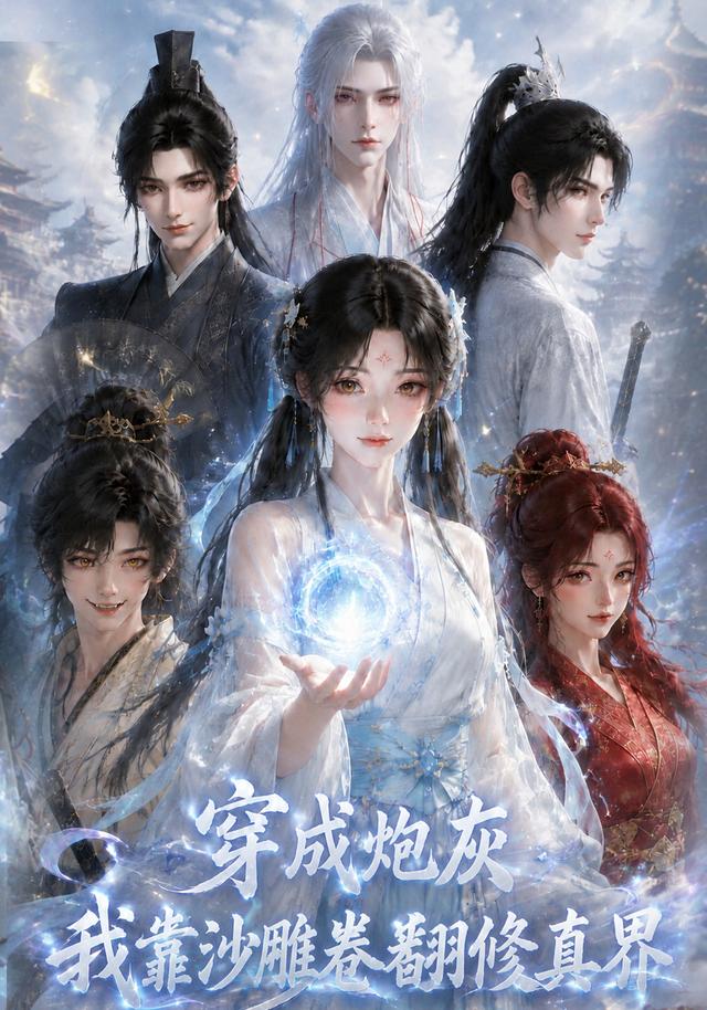 《穿成炮灰我靠沙雕卷翻修真界》封面