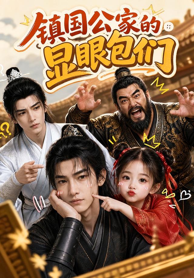 《镇国公家的显眼包们》封面