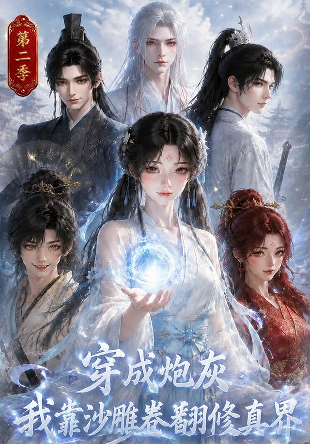 《穿成炮灰我靠沙雕卷翻修真界第二季》封面