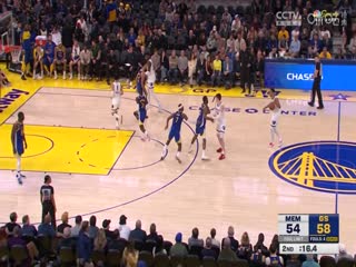 NBA常规赛 灰熊VS勇士 20250105的封面图