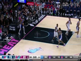 NBA常规赛 76人VS热火 20250408