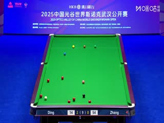 2025斯诺克武汉公开赛延期资格赛及64进32 丁俊晖5-1张浩（朱蒙） 20250824