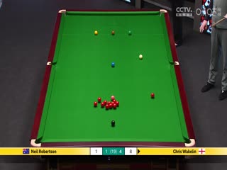24-25赛季斯诺克世锦赛第一轮 尼尔·罗伯逊2-7克里斯·沃克林（第一阶段） 20250421