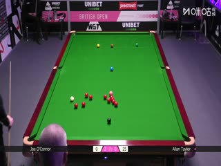 2025斯诺克英国公开赛64进32 乔·奥康纳4-1阿兰·泰勒 20250924