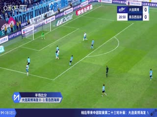中超联赛 大连英博海发VS青岛西海岸 20251004