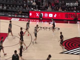 NBA季前赛 国王VS开拓者 20251011