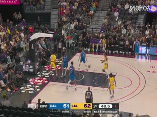 NBA季前赛 独行侠VS湖人 20251016