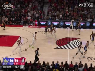 NBA常规赛 勇士VS开拓者 20251025