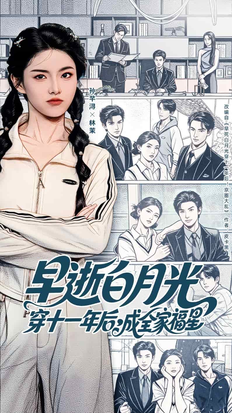 早逝白月光穿十一年后成全家福星的封面图