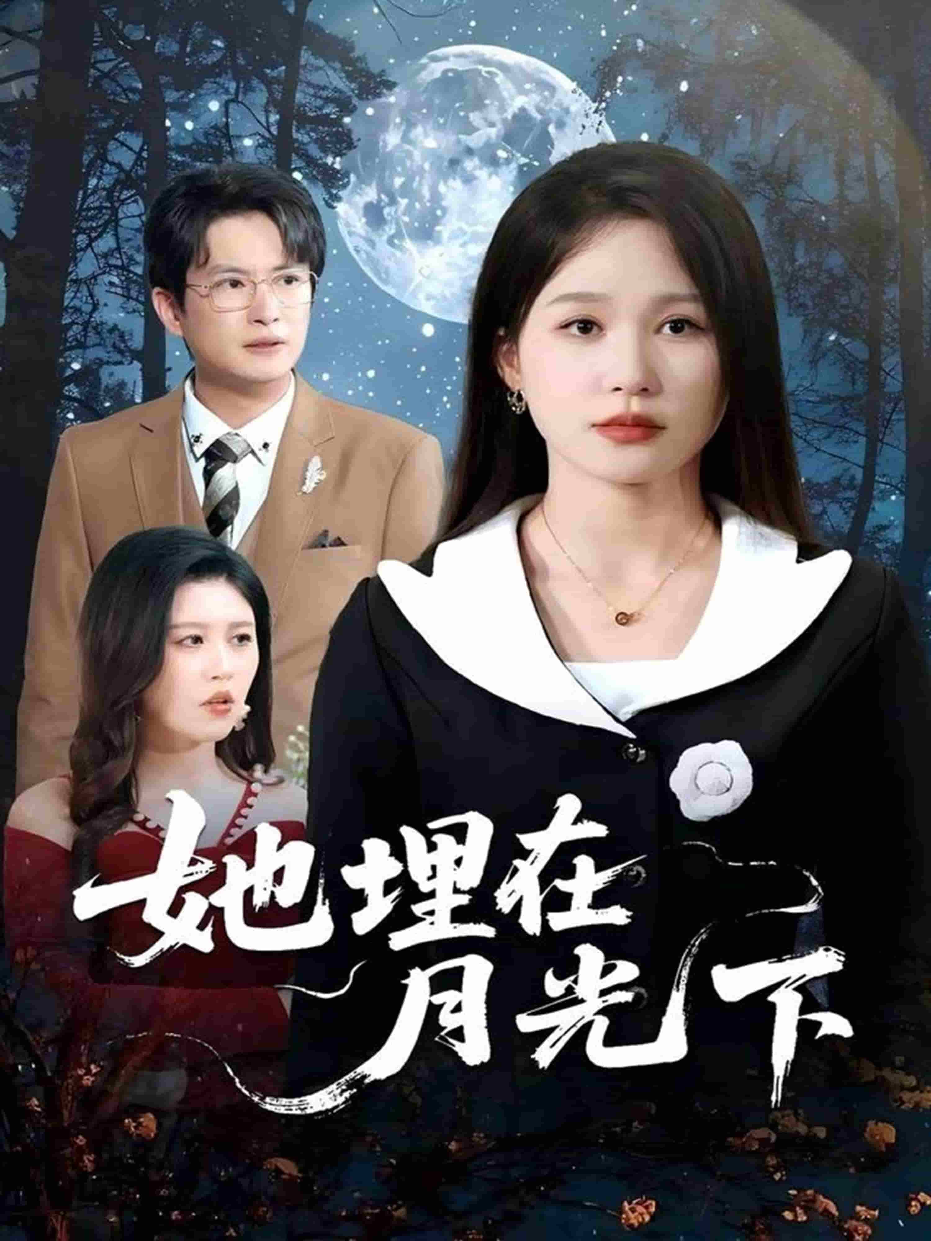 她埋在月光下的封面图