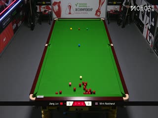 斯诺克英锦赛资格赛144进112 江俊6-0明克·努查鲁特 20251123