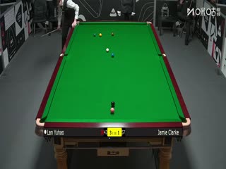 斯诺克英锦赛资格赛 蓝裕豪4-6詹姆·克拉克 20251122