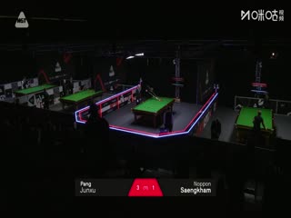 斯诺克英锦赛资格赛晋级轮 庞俊旭6-2诺鹏·桑卡姆（朱蒙） 20251127封面图