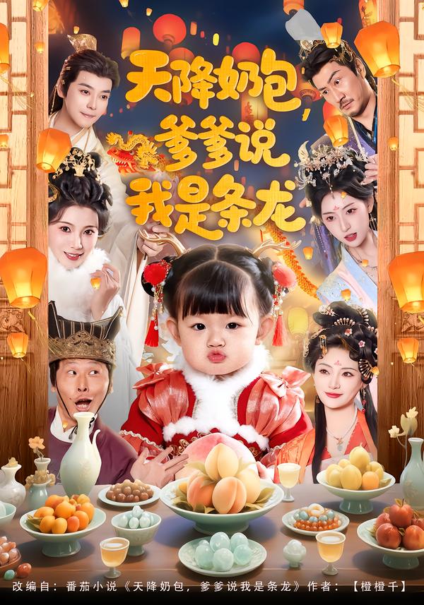 天降奶包，爹爹说我是条龙 海报