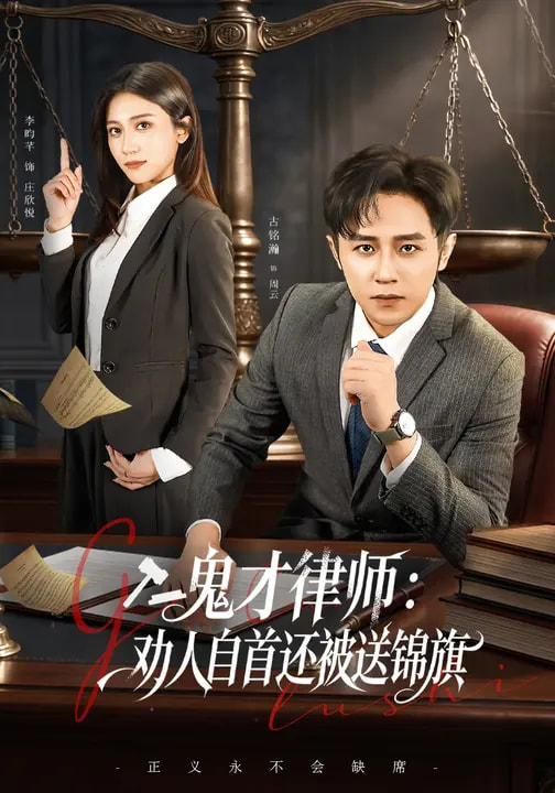 鬼才律师，劝人自首还被送锦旗 海报