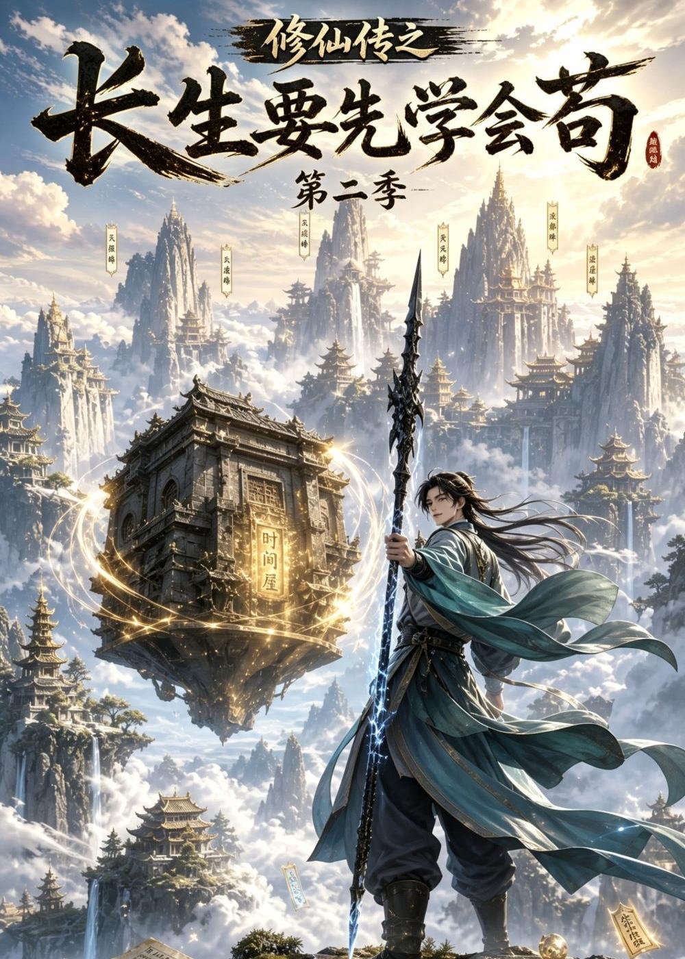 《修仙傳之長生要先學會茍第二季》AI漫劇封面