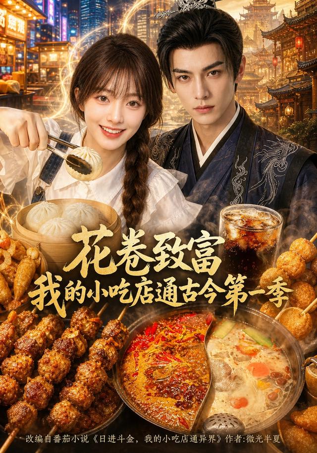 花卷致富：我的小吃店通古今第一季封面图