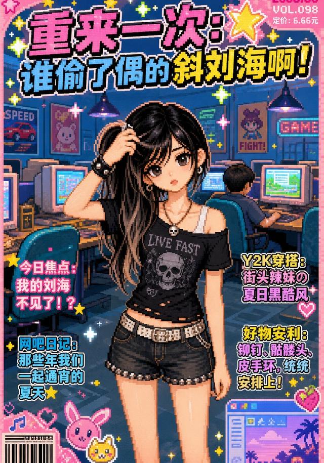 重来一次，谁偷了偶的斜刘海啊封面图