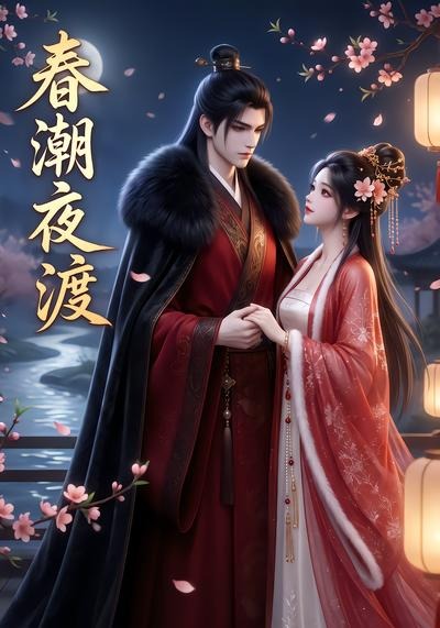 春潮夜渡海报