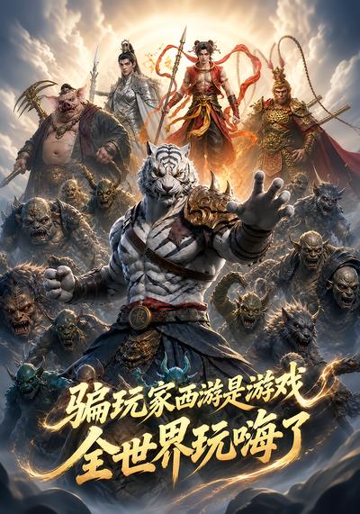 骗玩家西游是游戏,全世界玩嗨了