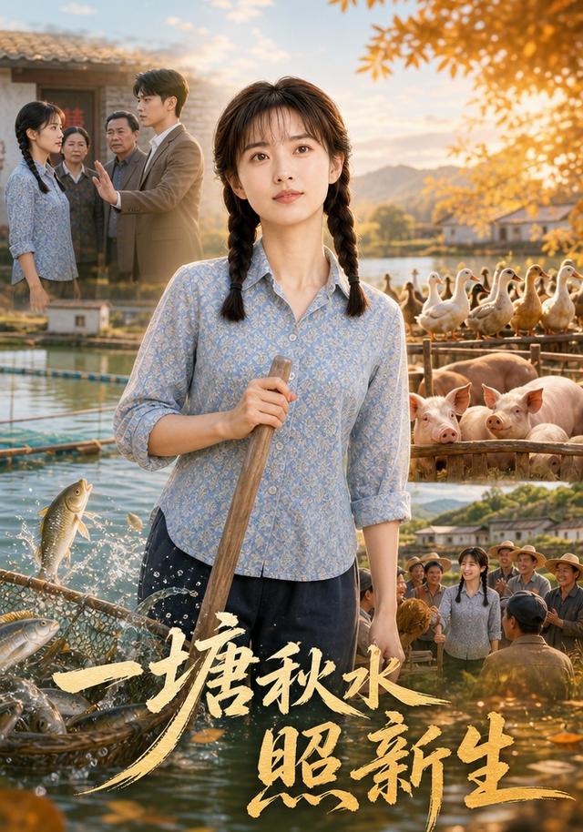 一塘秋水照新生AI短剧
