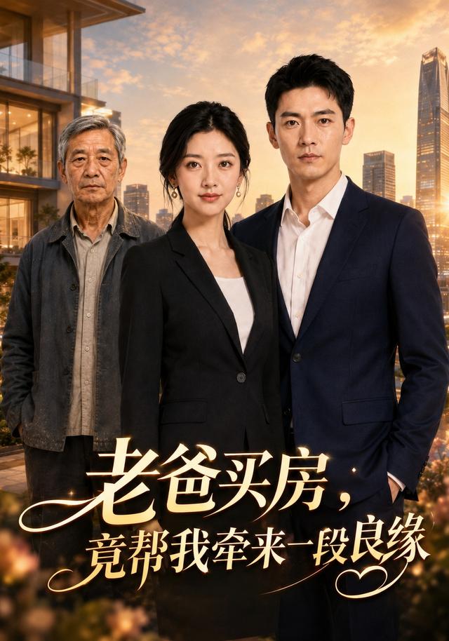 《老爸買房,竟幫我牽來一段良緣AI短劇》AI漫劇封面