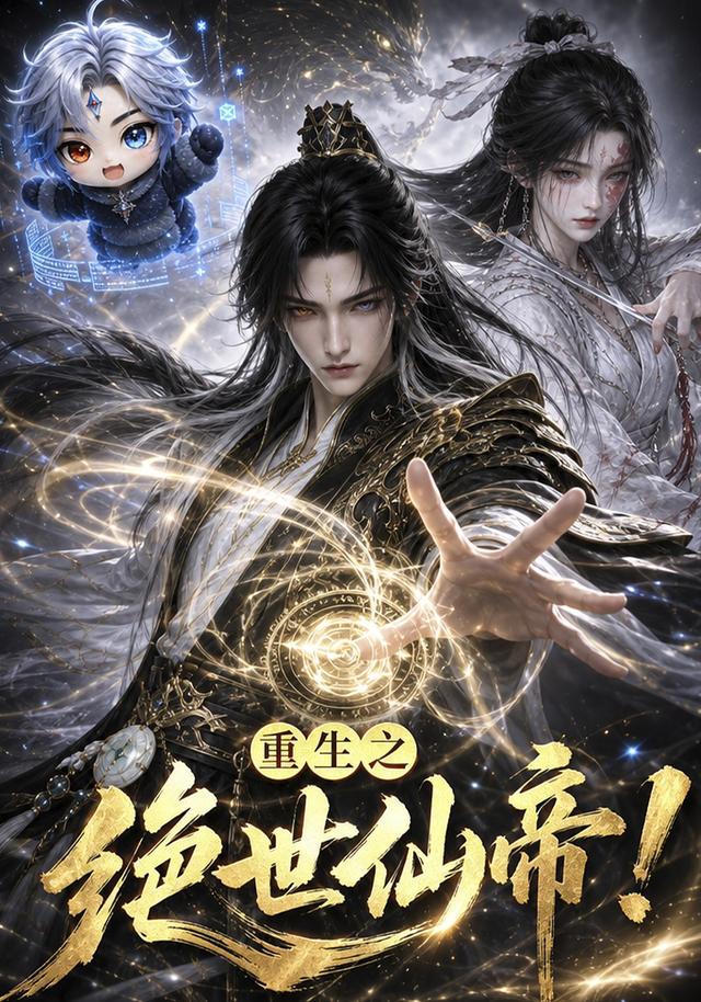 《重生之絕世仙帝!》AI漫劇封面