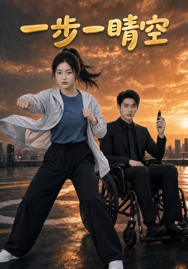 《一步一晴空AI短劇》AI漫劇封面