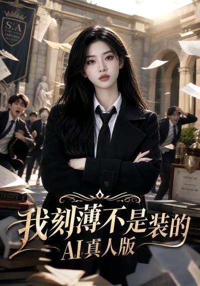 《我刻薄不是裝的AI真人版》AI漫劇封面