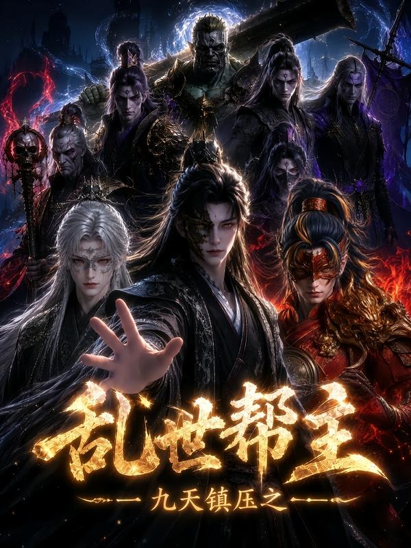 《九天鎮壓之亂世幫主》AI漫劇封面