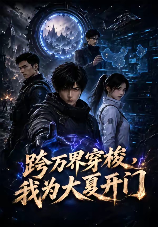 《跨萬界穿梭,我為大夏開門》AI漫劇封面