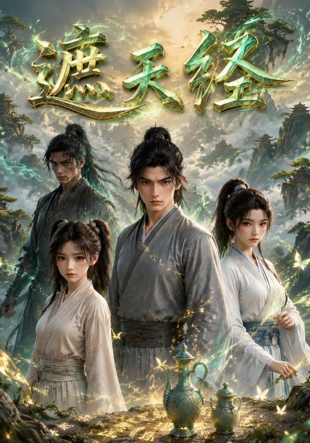 《遮天經》AI漫劇封面