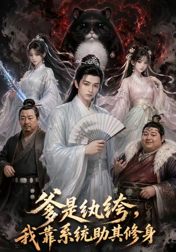 《爹是紈绔,我靠系統助其修身》AI漫劇封面