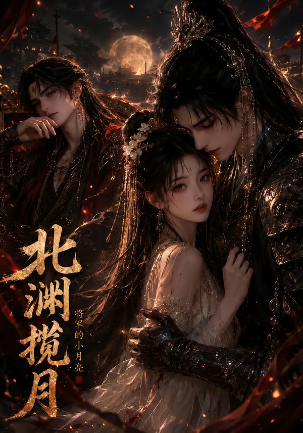 《北淵攬月:將軍的小月亮》AI漫劇封面