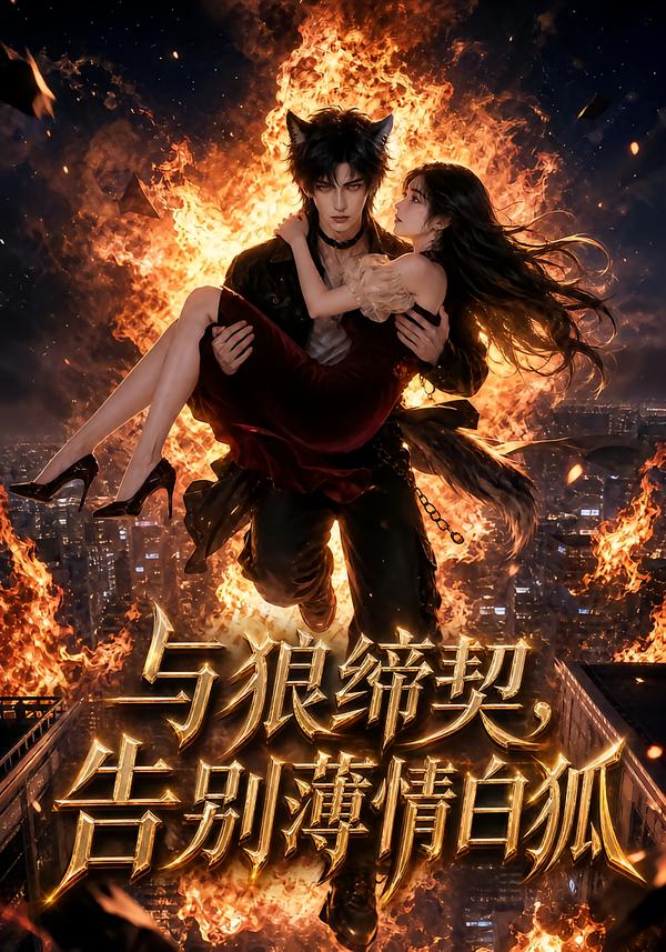 《與狼締契,告別薄情白狐》AI漫劇封面