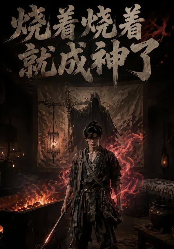 《燒著燒著就成神了》AI漫劇封面