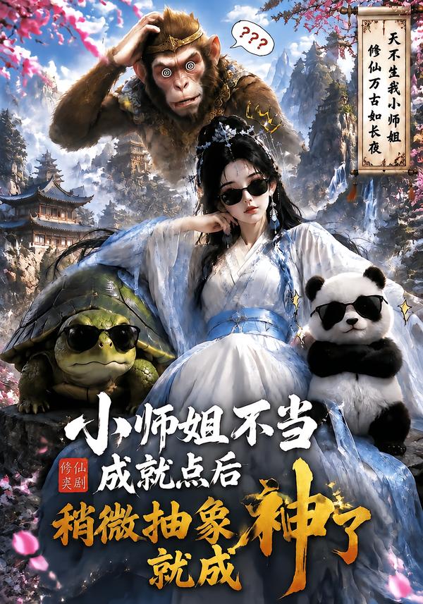 《小師姐不當成就點后稍微抽象就成神了》AI漫劇封面