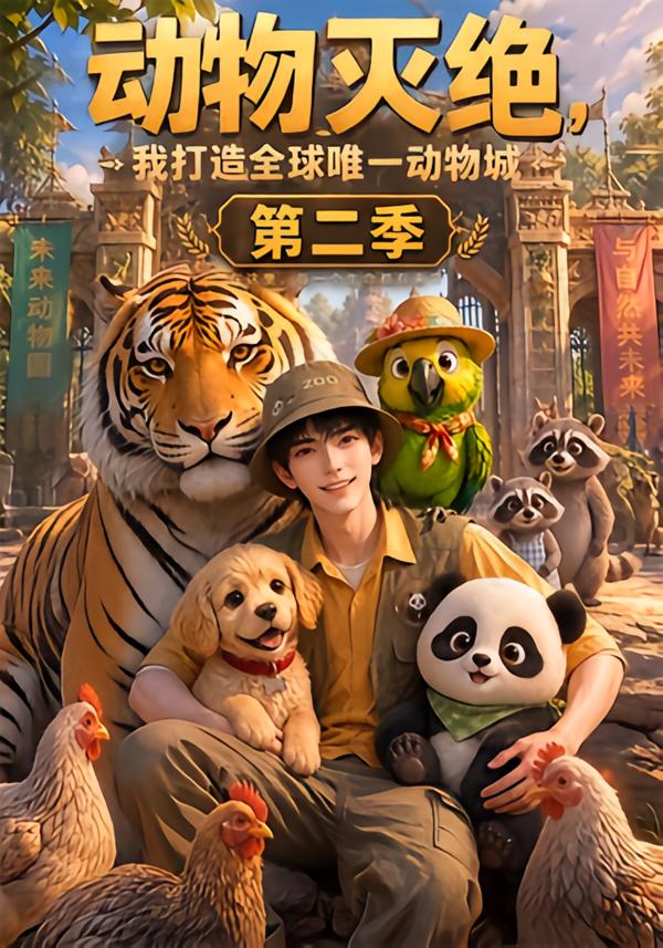 动物灭绝,我打造全球唯一动物城第二季