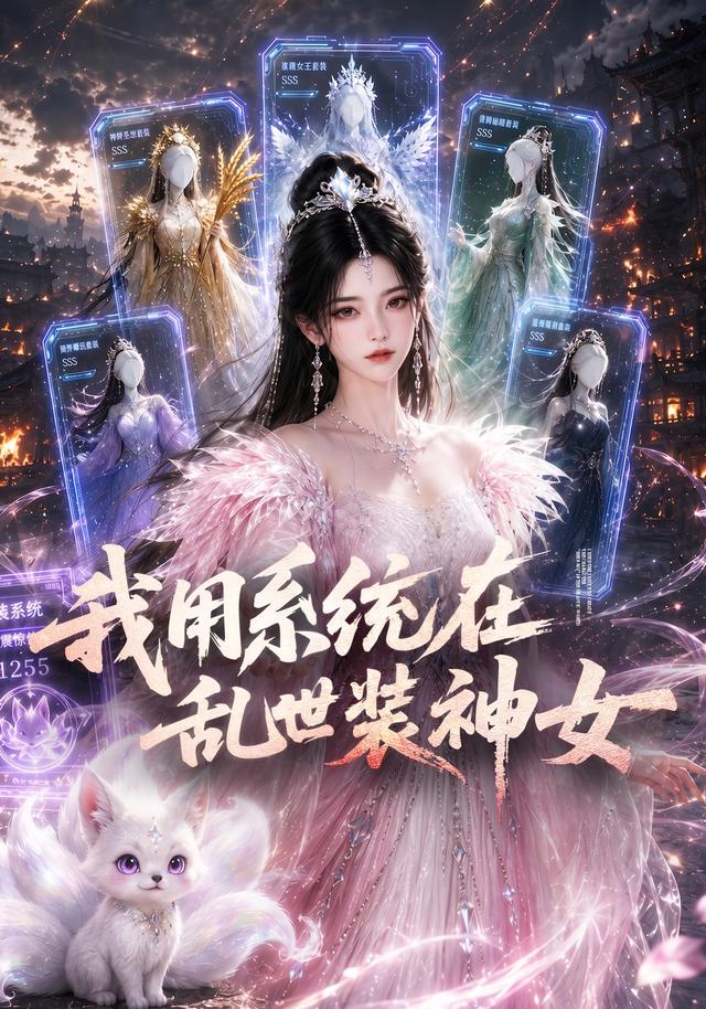 我用系统在乱世装神女封面