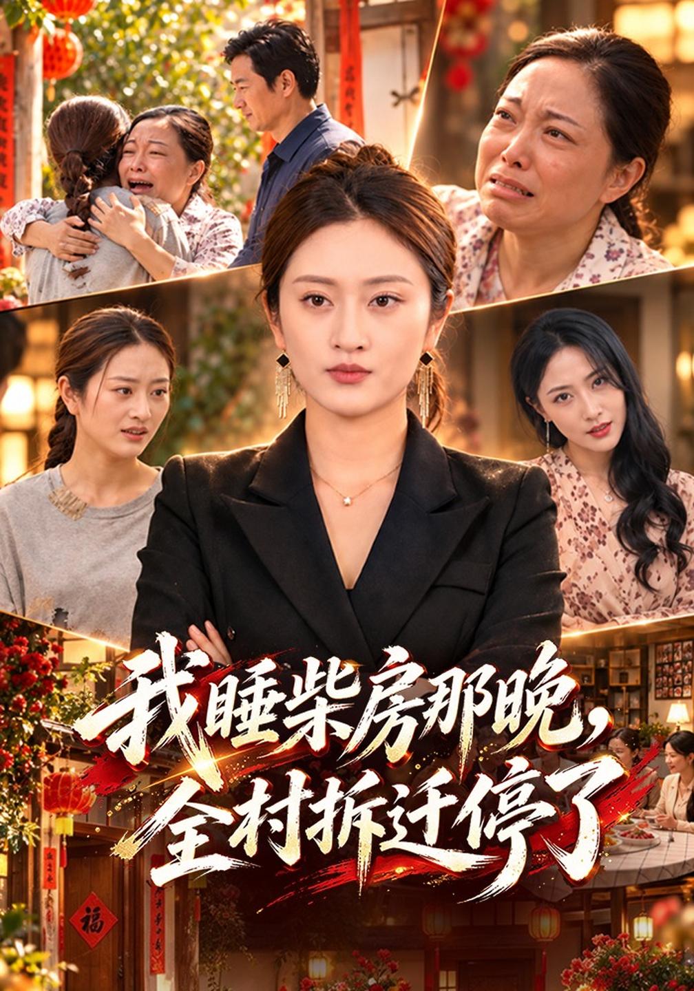 我睡柴房那晚,全村拆迁停了