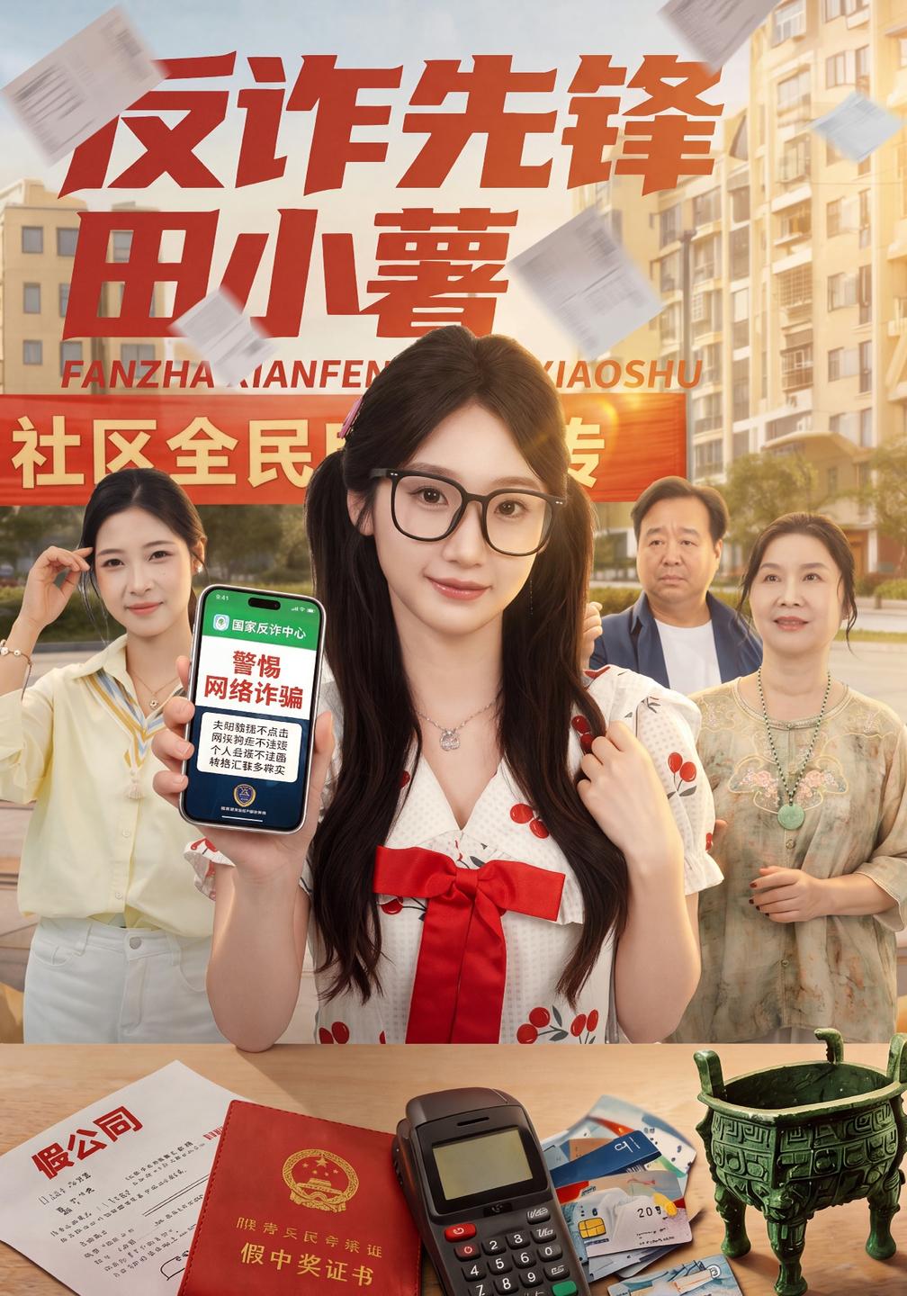 反诈先锋田小薯封面图