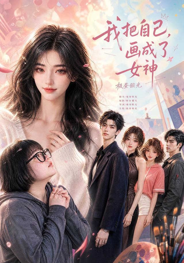我把自己,画成了女神的封面图