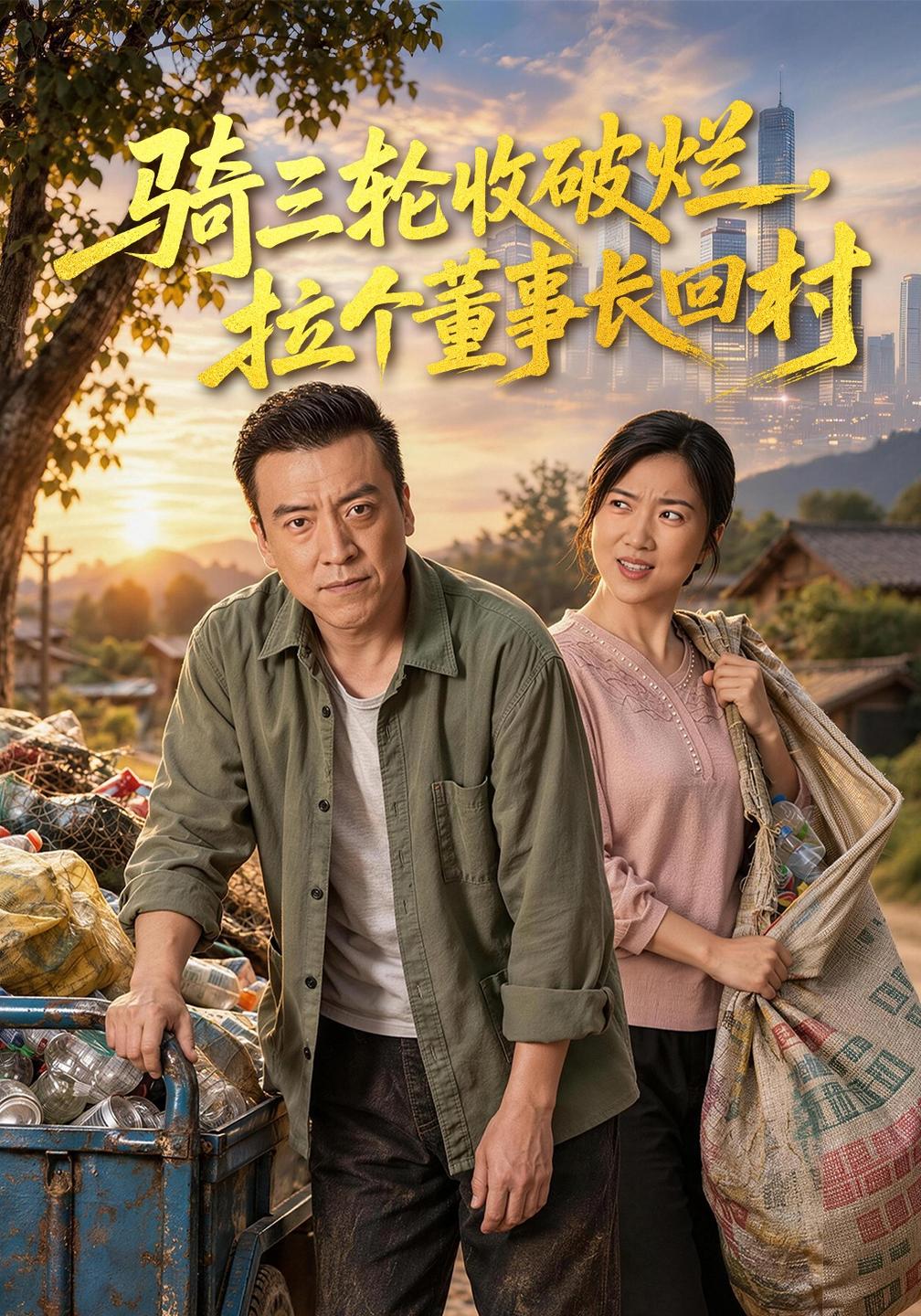 骑三轮收破烂拉个董事长回村封面图