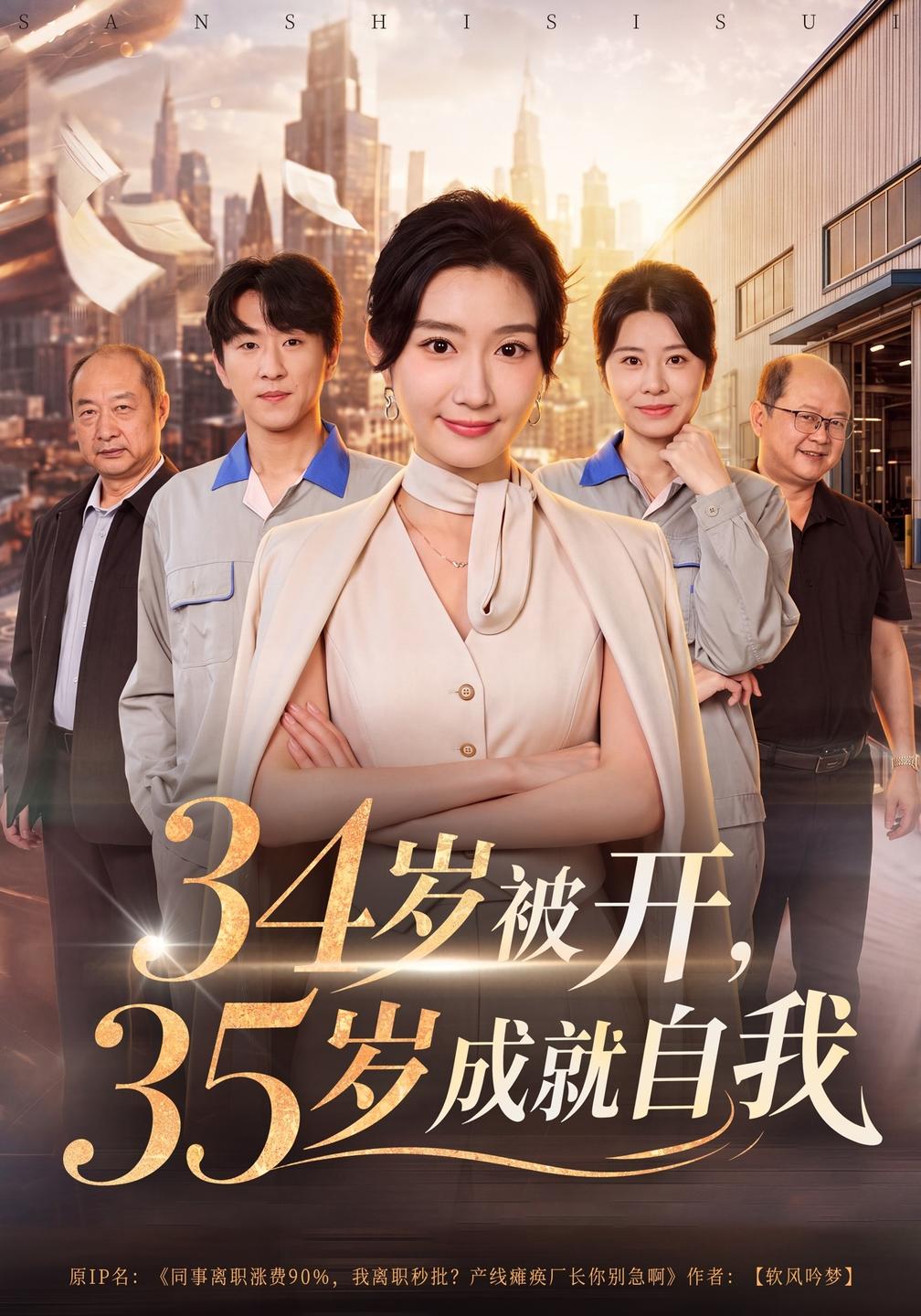 34岁被开35岁成就自我封面图