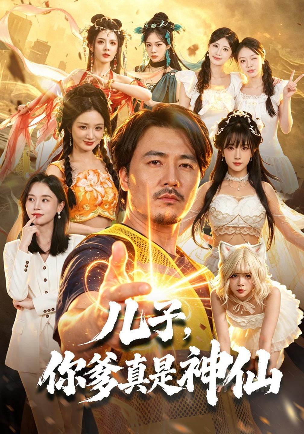 儿子,你爹真是神仙