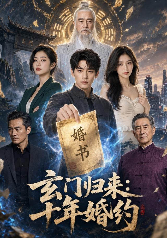 玄门归来十年婚约Ai短剧封面图